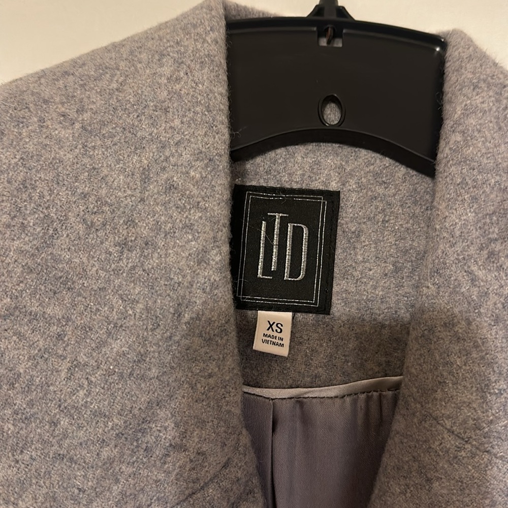 Gray Wool Coat - image 2